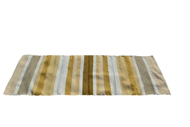 Handwoven cotton Floor Yoga Meditation Prayer Rug