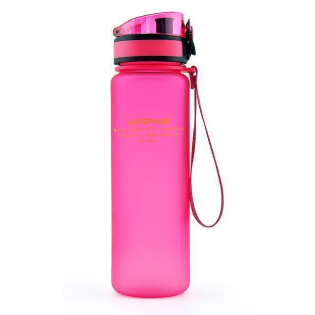 Explosion Sport Water Bottles 500/650ML 1L Protein Shaker Outdoor Travel Portable Leakproof Tritan plastic Drink Bottle BPA Free - Ai quarambas