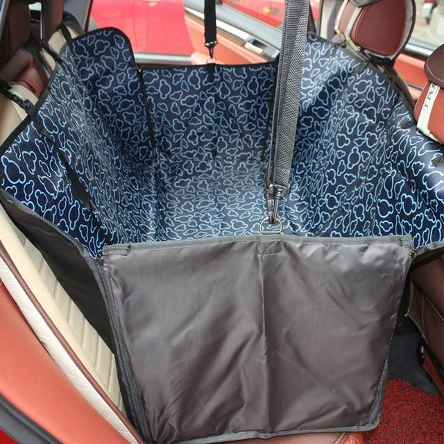 Pet carriers Oxford Fabric Car Pet Seat Cover Dog Car Back Seat Carrier Waterproof Pet Hammock Cushion Protector Dropshipping - Ai quarambas