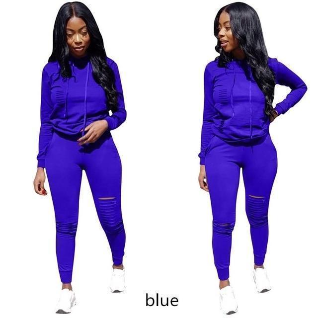 RAISEVERN New Pink Letter Print Tracksuit Women Casual Outfits 2 Two Piece Set Full Pants Suits Plus Size Clothing Autumn - Ai quarambas