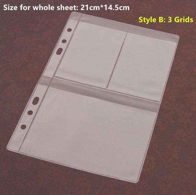 Scrapbooking Cutting Dies Organizer Stamps Collection Album Storage Book PU Leather Cover Plastic Inner Pages and Pockets - Ai quarambas