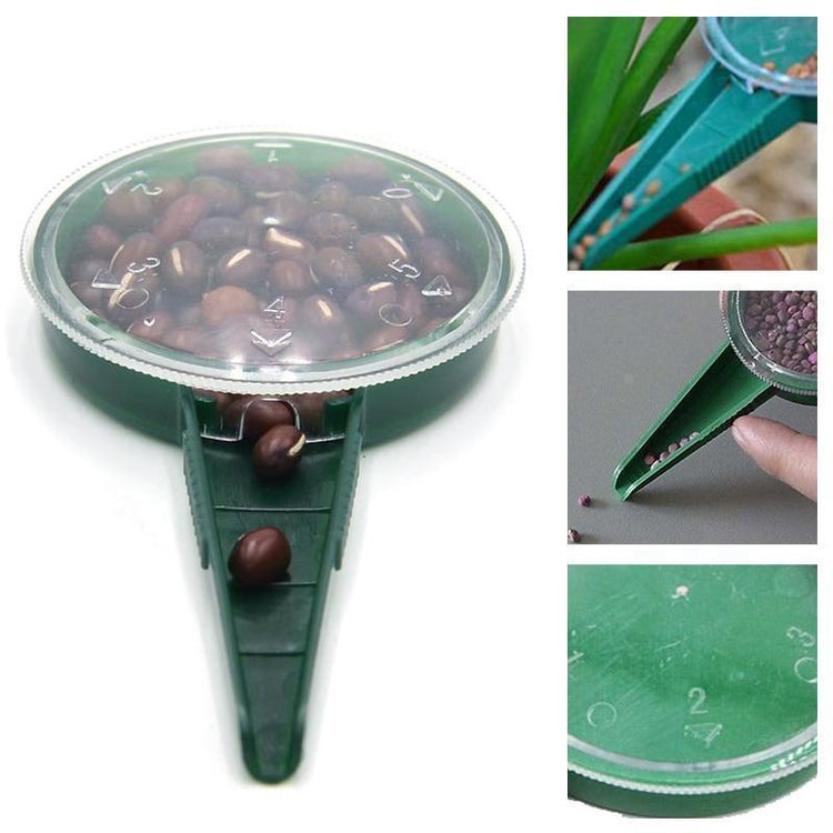 Seeder Garden Tools 5 Size Adjustable Seed Sower Dispenser Seed Sowing Garden Seeder Planter Vegetable Farm Plant Supplies Tools - Ai quarambas