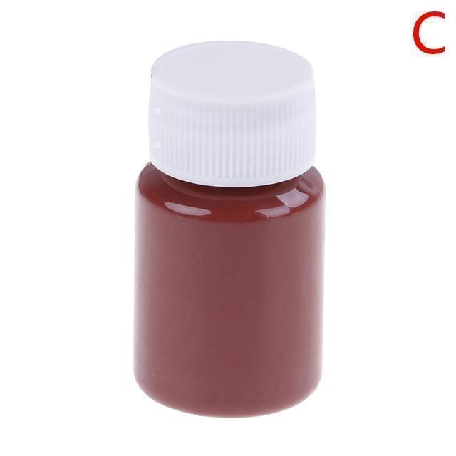 20ML Colors Leather Paint Set DIY Leather Edge Paint Edge Oil Dye Highlights Professional Watercolor Paint Liquid Art Supplies - Ai quarambas