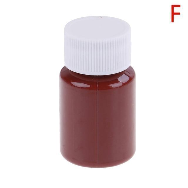 20ML Colors Leather Paint Set DIY Leather Edge Paint Edge Oil Dye Highlights Professional Watercolor Paint Liquid Art Supplies - Ai quarambas
