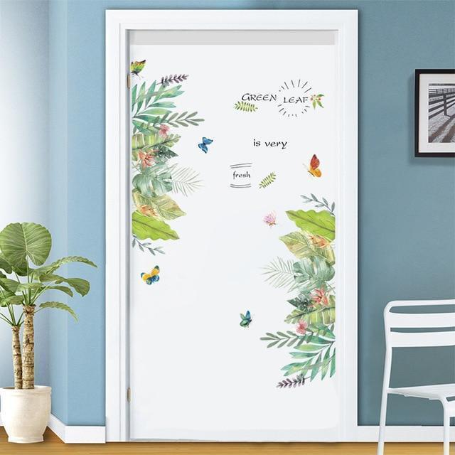3D Beautiful Landscape Door Sticker For Living Room Bedroom DIY PVC Self Adhesive Wallpaper Waterproof Mural Decals deursticker - Ai quarambas