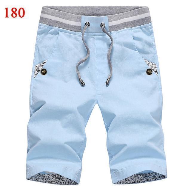 drop shipping 2019 summer solid casual shorts men cargo shorts plus size 4XL beach shorts M - 4XL AYG36 - Ai quarambas