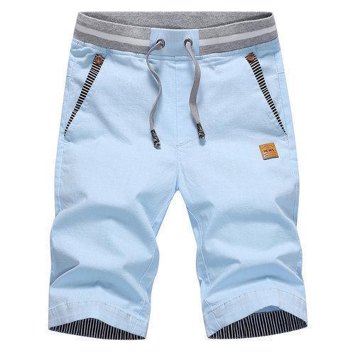 drop shipping 2019 summer solid casual shorts men cargo shorts plus size 4XL beach shorts M - 4XL AYG36 - Ai quarambas