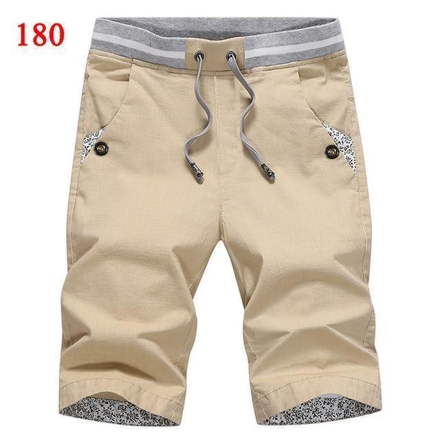 drop shipping 2019 summer solid casual shorts men cargo shorts plus size 4XL beach shorts M - 4XL AYG36 - Ai quarambas