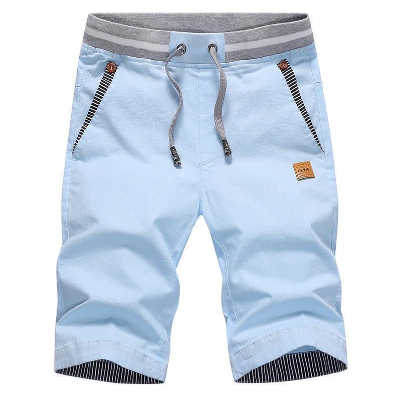 drop shipping 2019 summer solid casual shorts men cargo shorts plus size 4XL beach shorts M - 4XL AYG36 - Ai quarambas