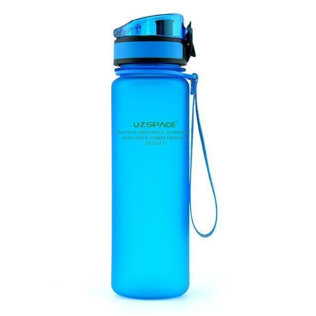Explosion Sport Water Bottles 500/650ML 1L Protein Shaker Outdoor Travel Portable Leakproof Tritan plastic Drink Bottle BPA Free - Ai quarambas