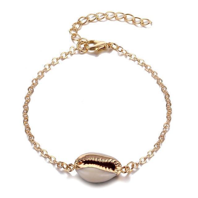 IPARAM Bohemian Shell Map Turtle Bracelet Set 2019 Retro Geometric Statement Female Glamour Fashion Jewelry Jewelry Gift - Ai quarambas