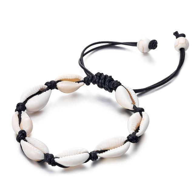 IPARAM Bohemian Shell Map Turtle Bracelet Set 2019 Retro Geometric Statement Female Glamour Fashion Jewelry Jewelry Gift - Ai quarambas