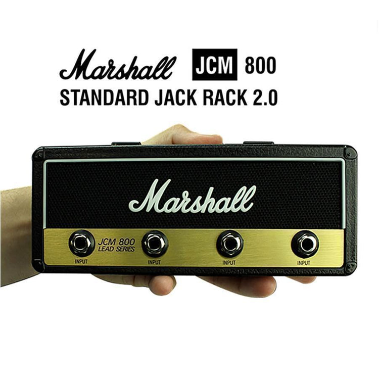 Key Storage Marshall Guitar Keychain Holder Jack II Rack 2.0 Electric Hanging Key Rack Amp Vintage Amplifier JCM800 Standard - Ai quarambas