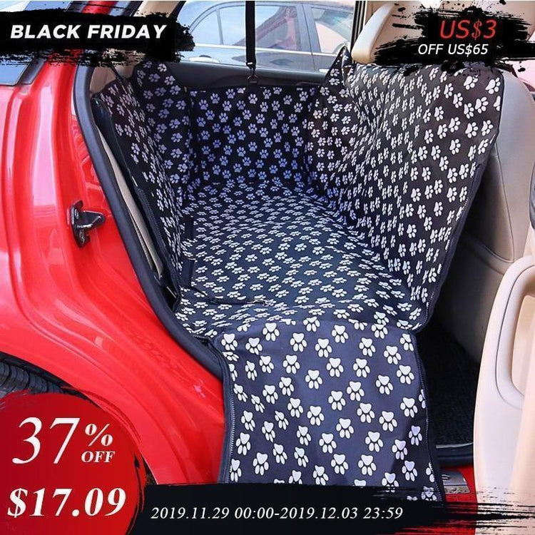 Pet carriers Oxford Fabric Car Pet Seat Cover Dog Car Back Seat Carrier Waterproof Pet Hammock Cushion Protector Dropshipping - Ai quarambas