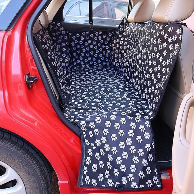Pet carriers Oxford Fabric Car Pet Seat Cover Dog Car Back Seat Carrier Waterproof Pet Hammock Cushion Protector Dropshipping - Ai quarambas