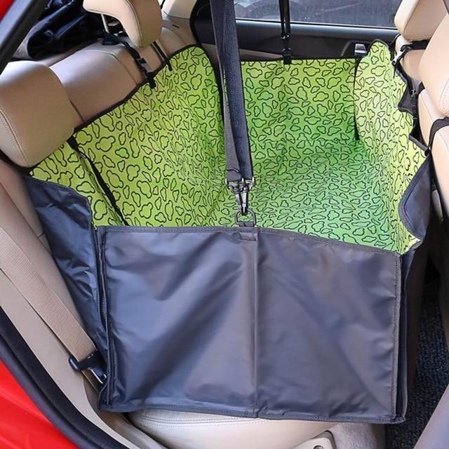 Pet carriers Oxford Fabric Car Pet Seat Cover Dog Car Back Seat Carrier Waterproof Pet Hammock Cushion Protector Dropshipping - Ai quarambas