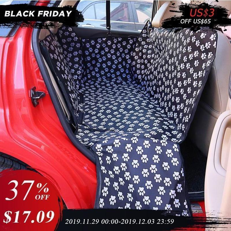 Pet carriers Oxford Fabric Car Pet Seat Cover Dog Car Back Seat Carrier Waterproof Pet Hammock Cushion Protector Dropshipping - Ai quarambas