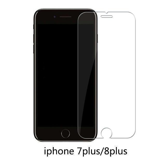 Protective tempered glass for iphone 6 7 5 s se 6 6s 8 plus XS max XR glass iphone 7 8 x screen protector glass on iphone 7 6S 8 - Ai quarambas