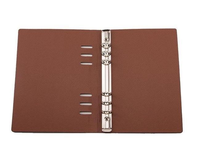 Scrapbooking Cutting Dies Organizer Stamps Collection Album Storage Book PU Leather Cover Plastic Inner Pages and Pockets - Ai quarambas