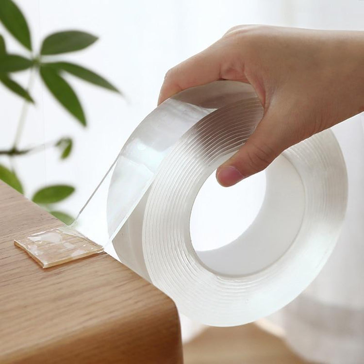 Transparent Magic Nano Tape Washable Reusable Double - Sided Tape Adhesive Nano - No Trace Paste Removable Glue Cleanable Household - Ai quarambas