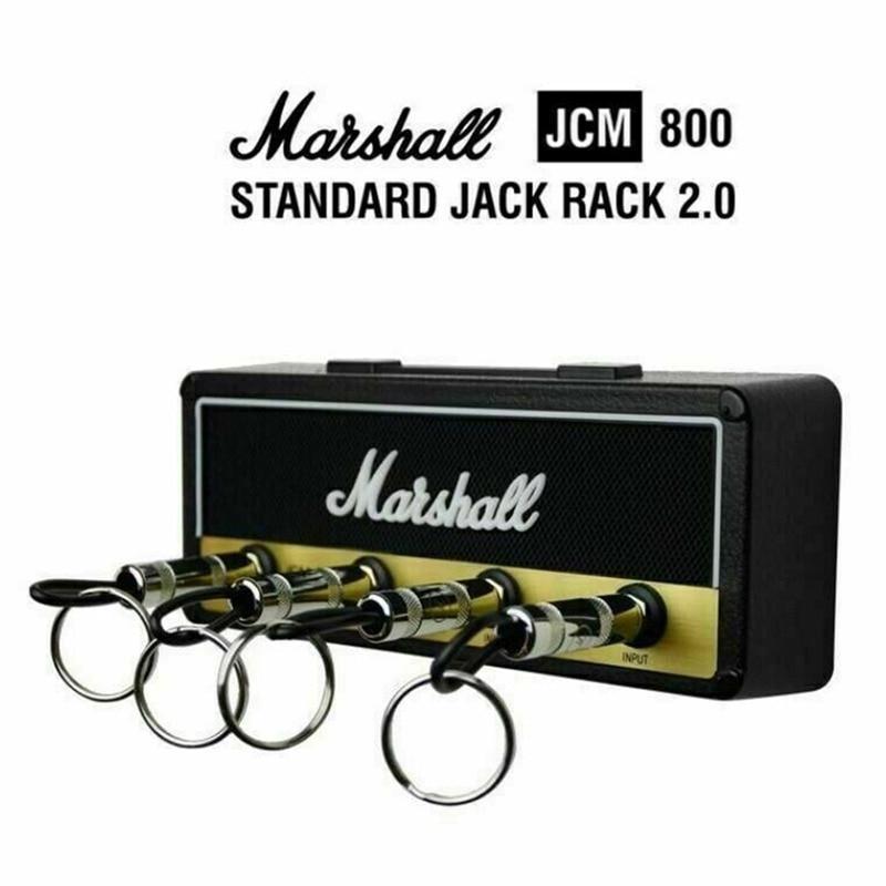 Vintage Guitar Amplifier Key Base Key Hanger Key Kit Storage with Four Accessories Fashion Keychain New - Ai quarambas