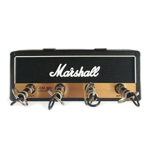 Vintage Guitar Amplifier Key Base Key Hanger Key Kit Storage with Four Accessories Fashion Keychain New - Ai quarambas