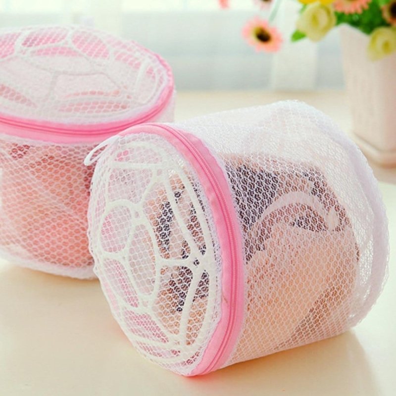 Washing Home Use Mesh Clothing Underwear Organizer Washing Bag Useful Mesh Net Bra Wash Bag zipper Laundry Bag 150x 150mm - Ai quarambas