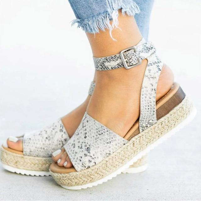Plus Size Wedge Sandals for Women – Hisasd - Ai quarambas