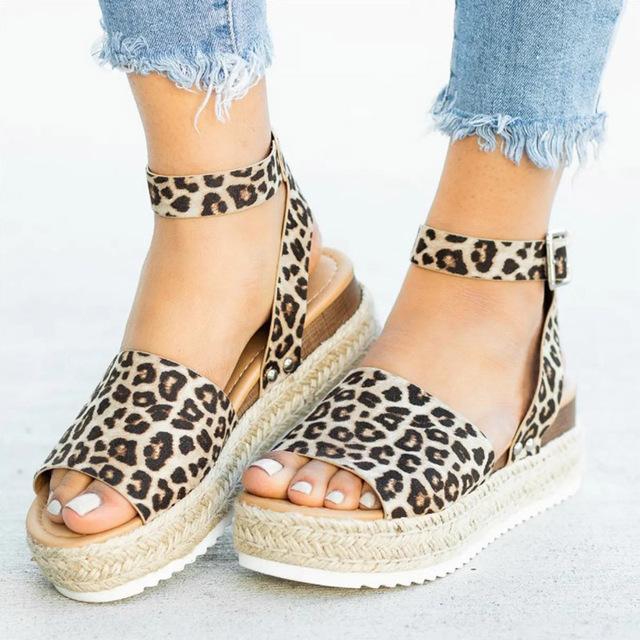 Women Sandals Plus Size Wedges Shoes For Women High Heels Sandals Summer Shoes 2019 Flip Flop Chaussures Femme Platform Sandals - Ai quarambas